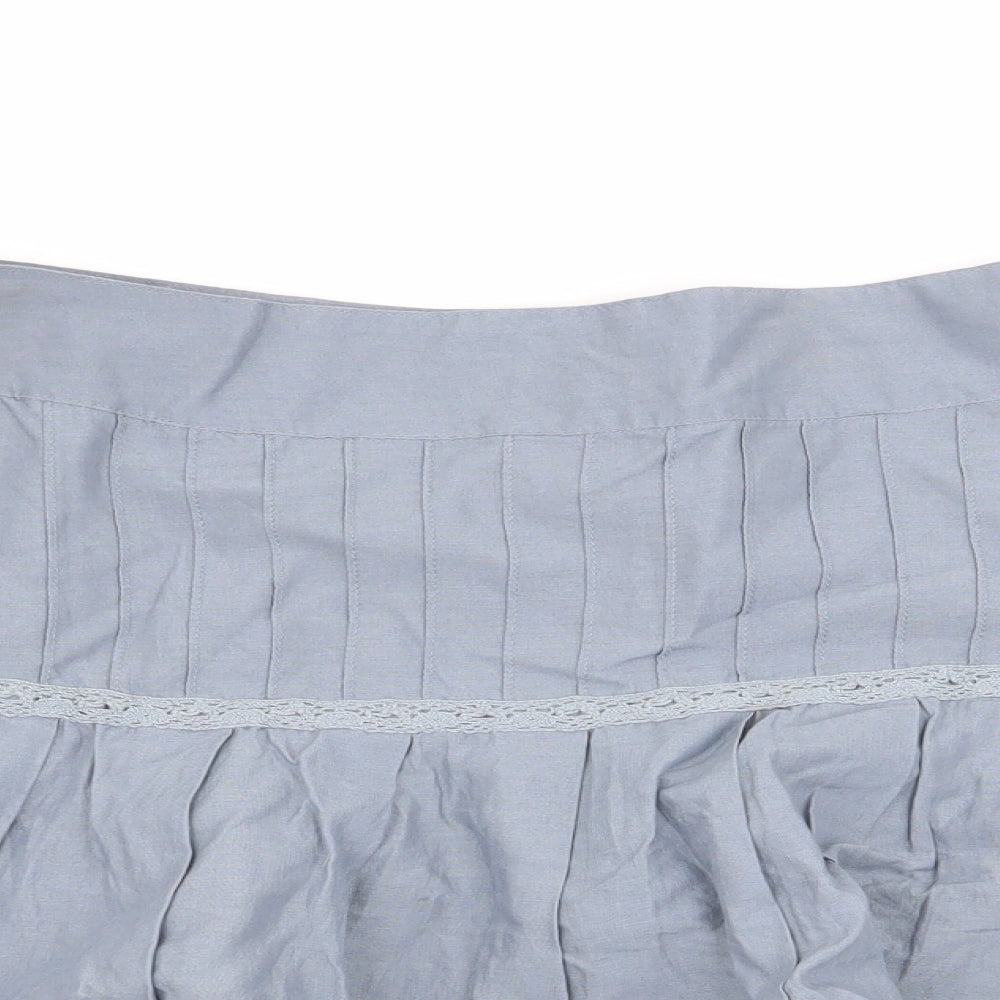 NEXT Womens Blue   Flare Skirt Size 12