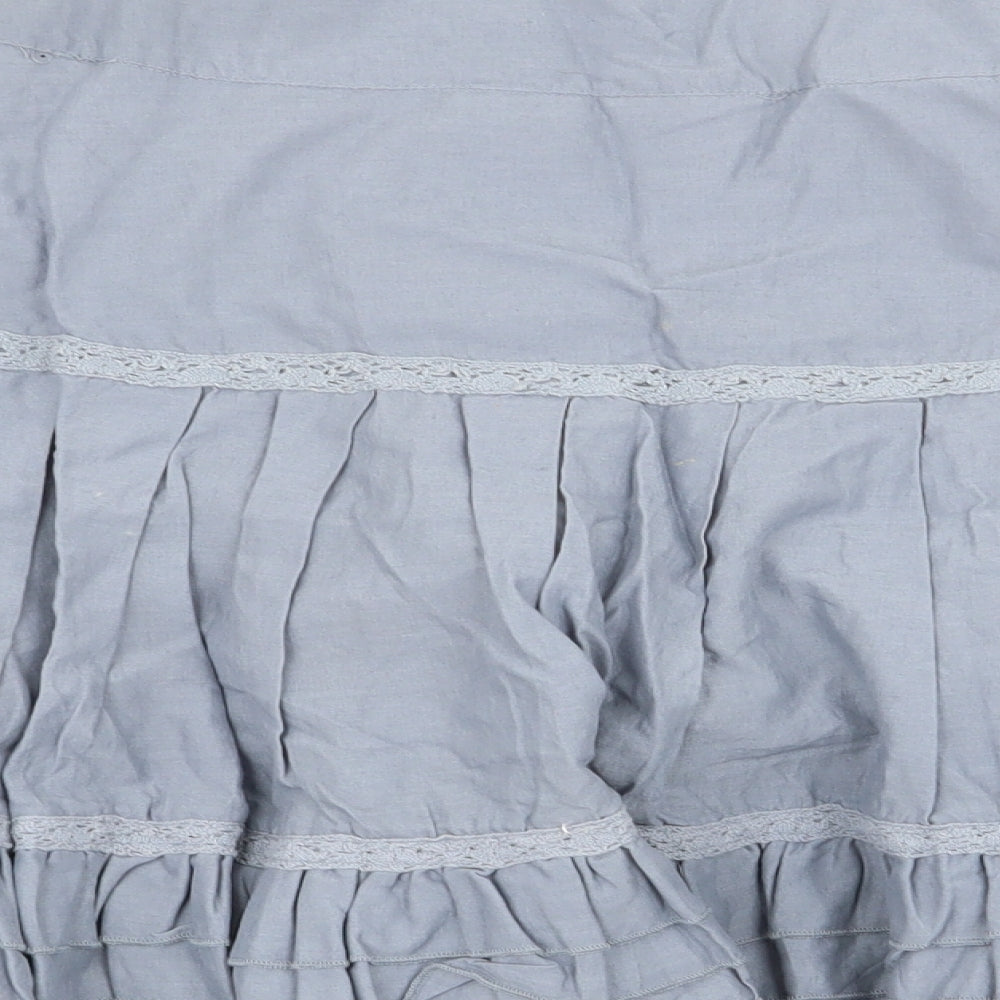 NEXT Womens Blue   Flare Skirt Size 12