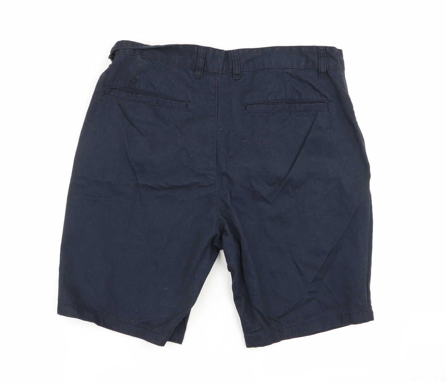 Asda George Mens Blue   Chino Shorts Size 34 in