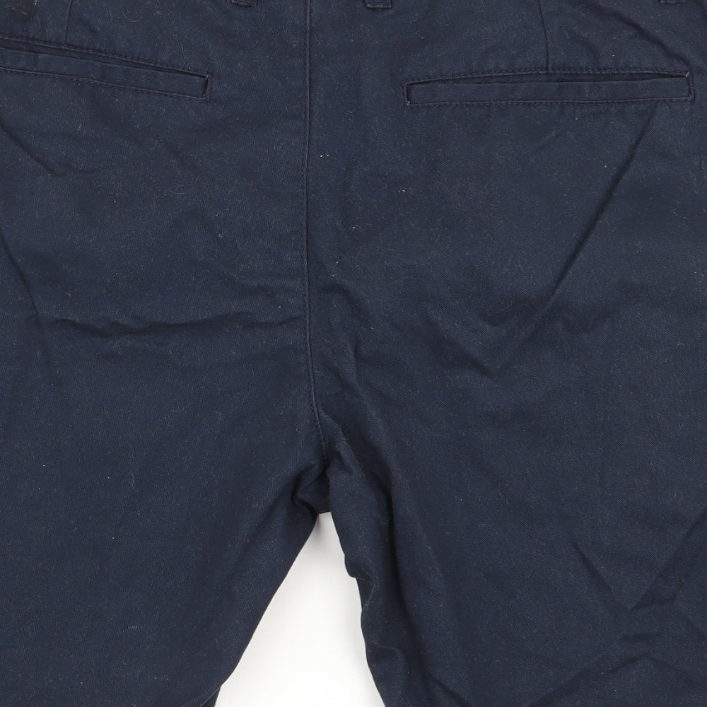 Asda George Mens Blue   Chino Shorts Size 34 in