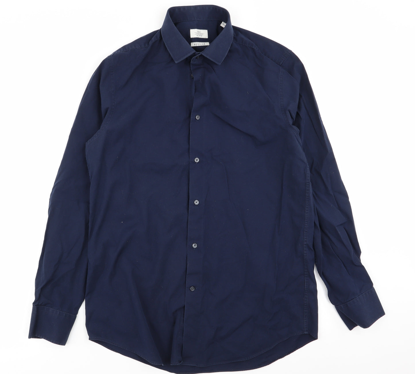 NEXT Mens Blue    Dress Shirt Size 15.5