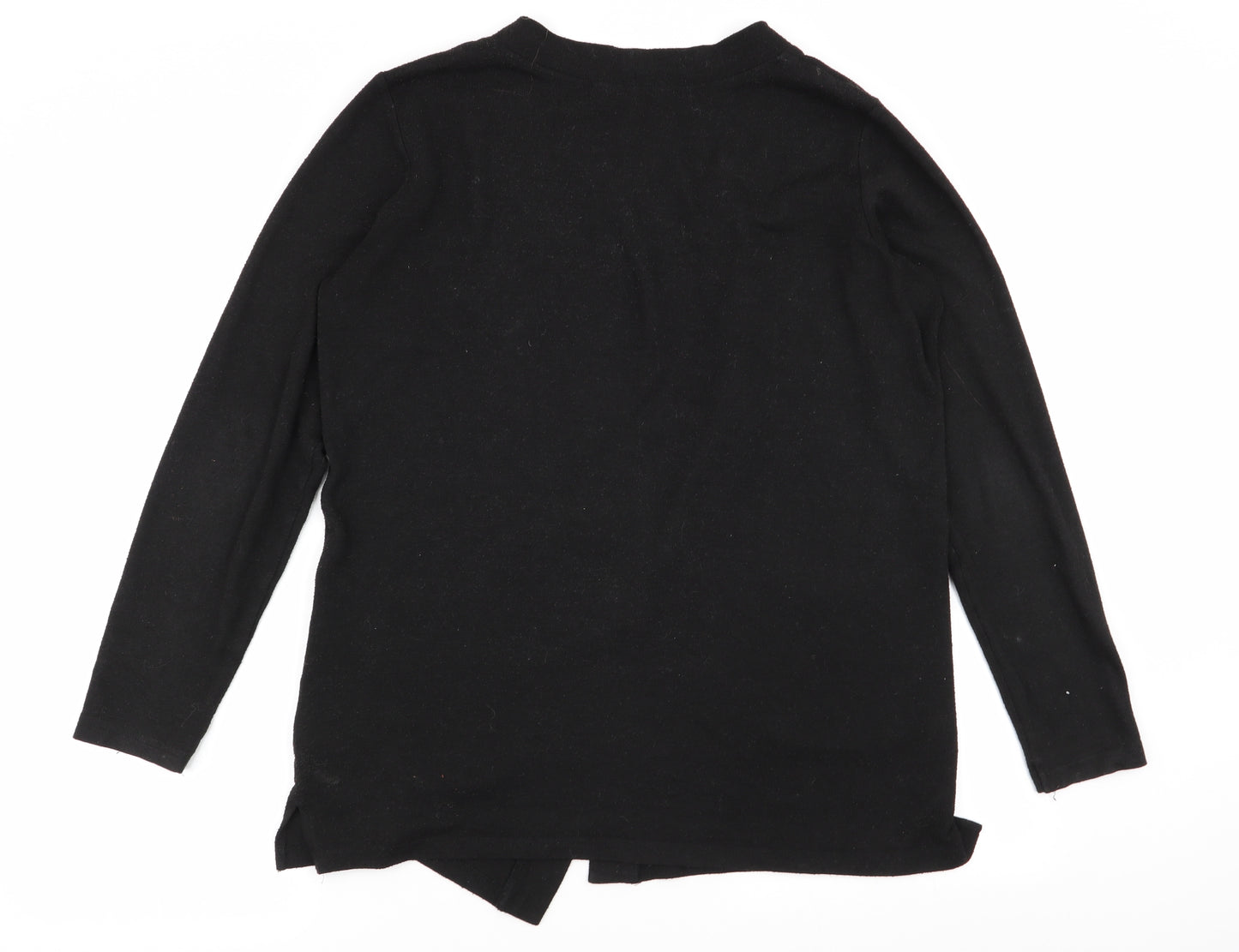 Nutmeg Womens Black   Cardigan Jumper Size 12
