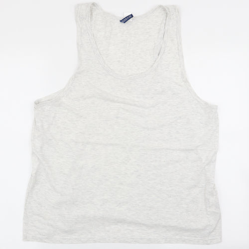 Divided by H&M Womens Grey   Basic Tank Size L