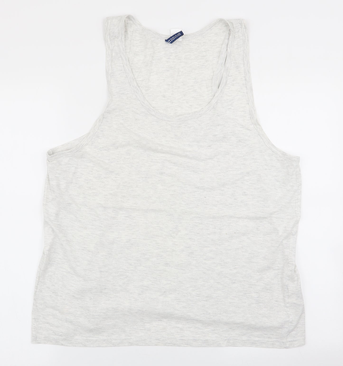 Divided by H&M Womens Grey   Basic Tank Size L
