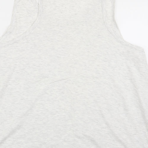 Divided by H&M Womens Grey   Basic Tank Size L