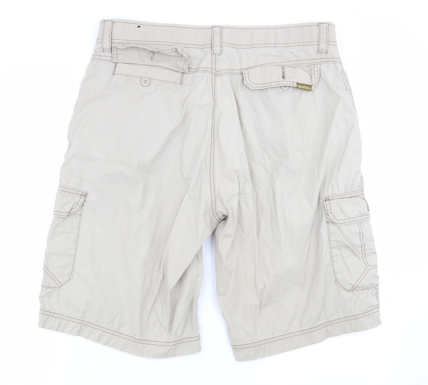 Wearfirst Mens Beige   Cargo Shorts Size 34 in