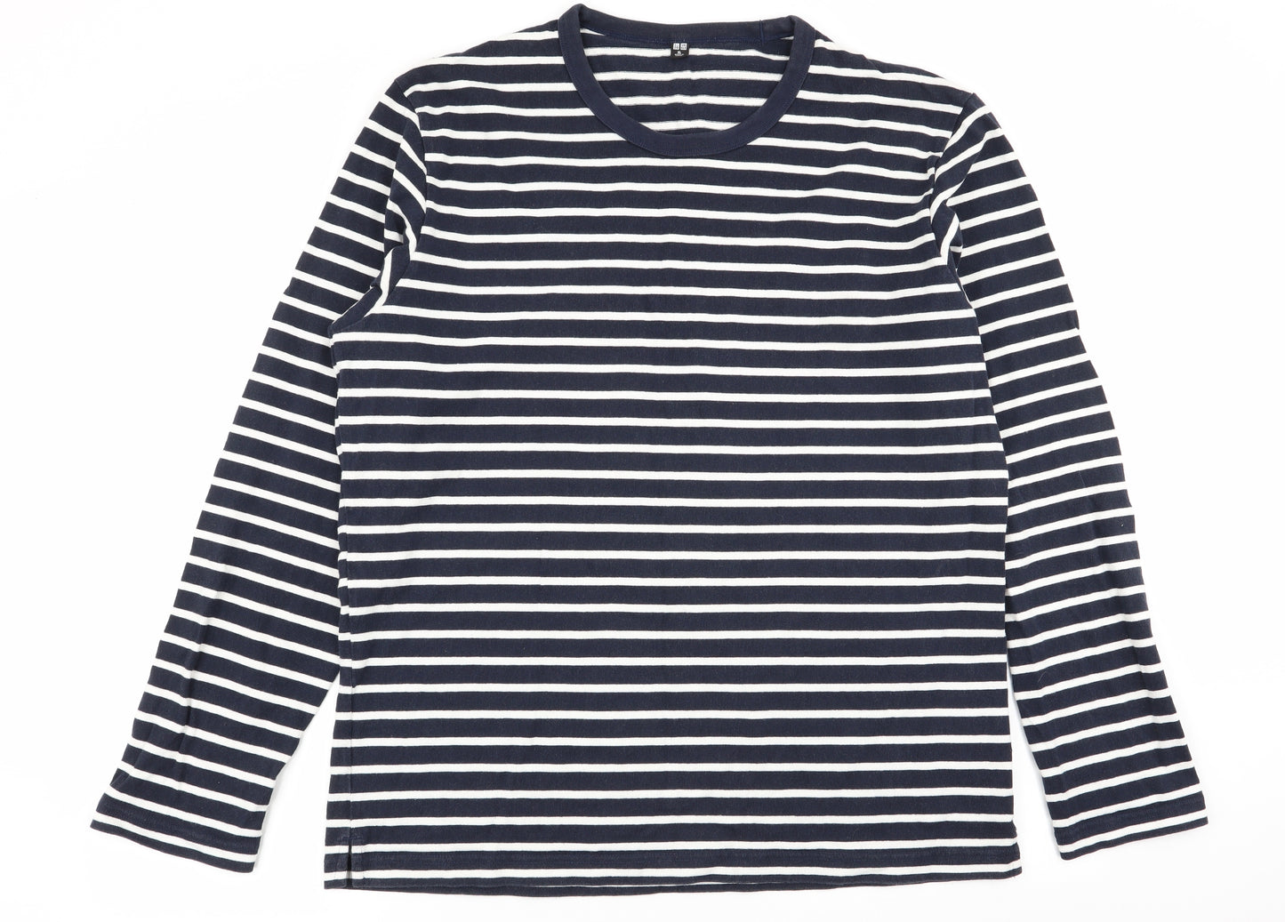 Uniqlo Mens Multicoloured Striped   T-Shirt Size XL