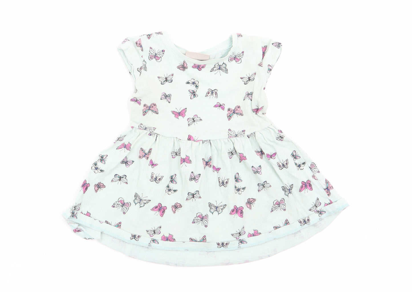 NEXT Girls Green   Fit & Flare  Size 9-12 Months