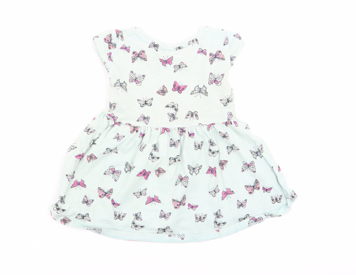 NEXT Girls Green   Fit & Flare  Size 9-12 Months