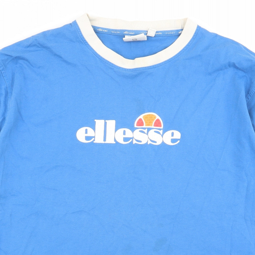 ellesse Mens Blue    T-Shirt Size XL