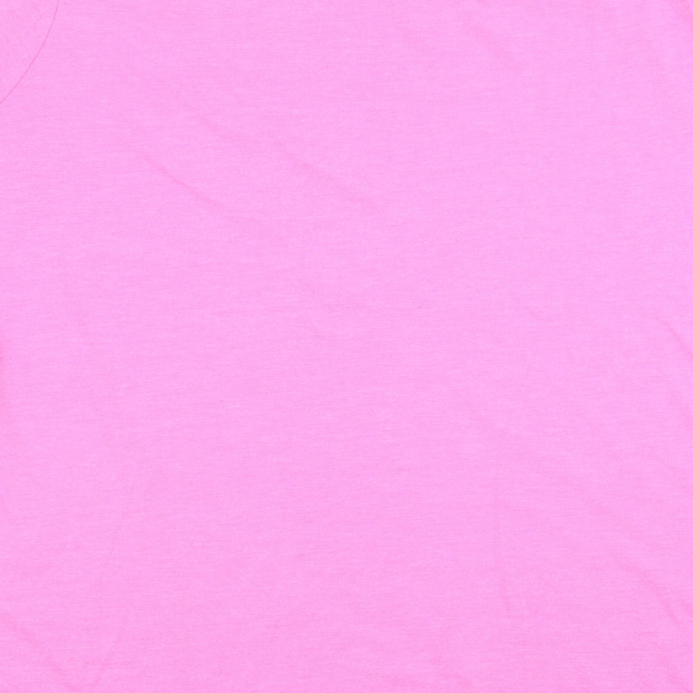 pep and co Womens Pink   Basic T-Shirt Size 16