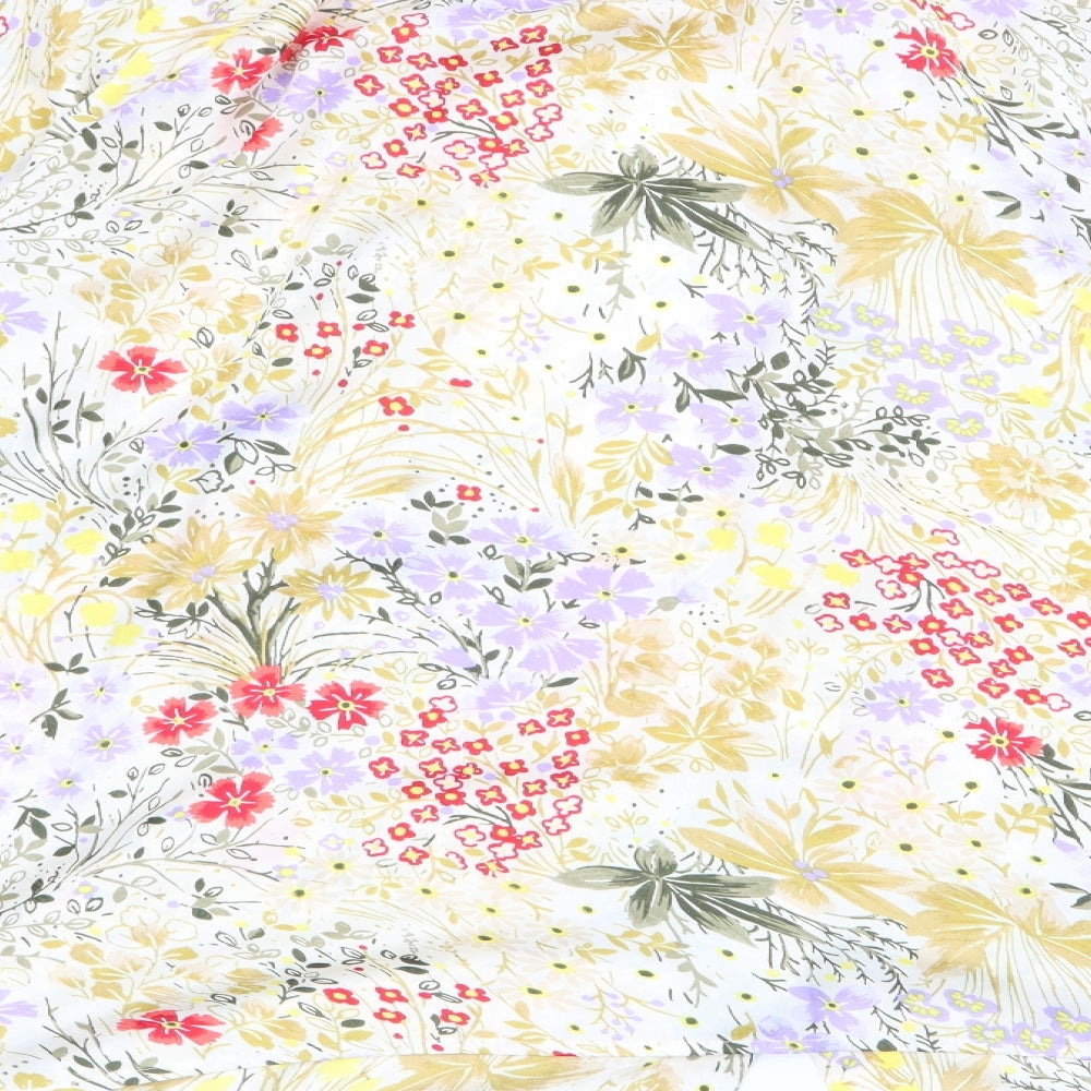 Per Una Womens Multicoloured Floral  Basic Blouse Size 14