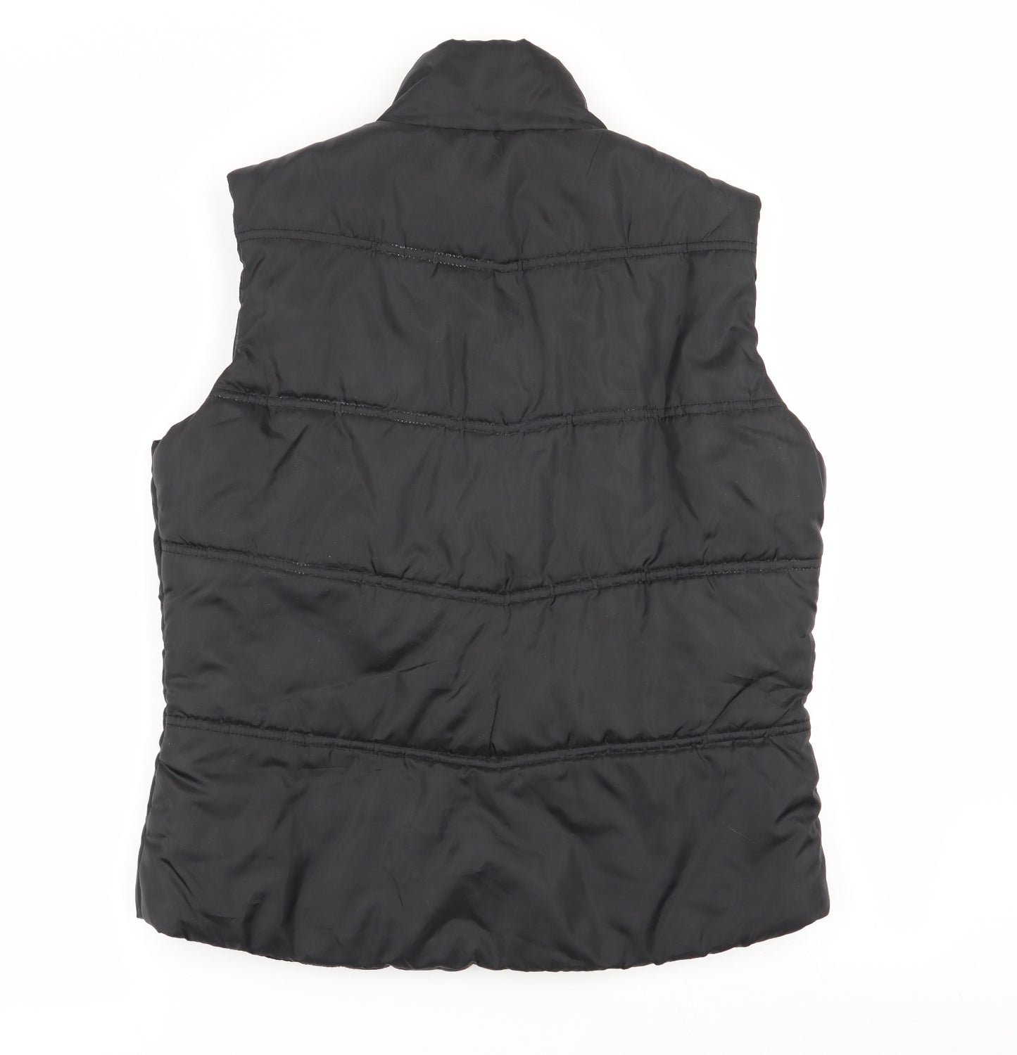 F&F Womens Black   Gilet Coat Size 14