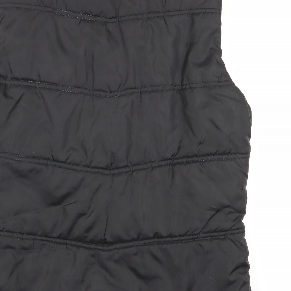 F&F Womens Black   Gilet Coat Size 14