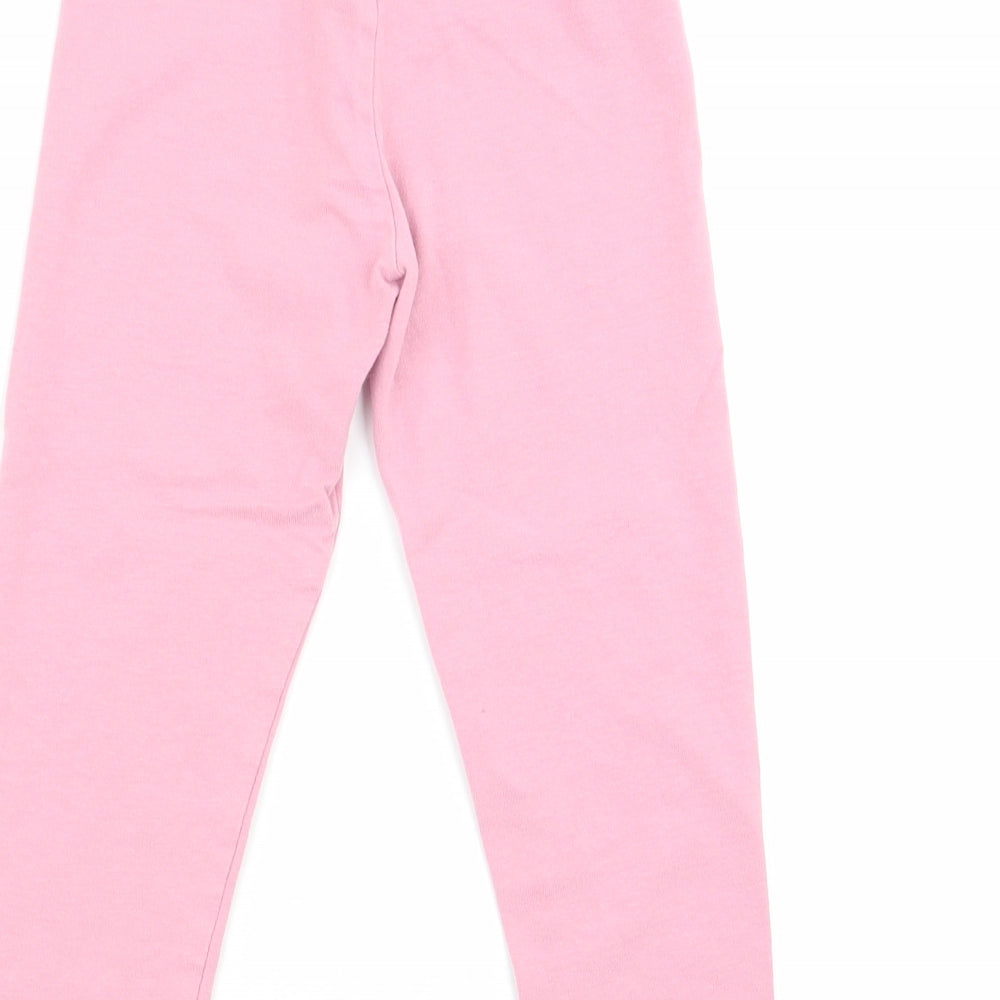 Matalan Girls Pink   Jogger Trousers Size 3-4 Years - legging