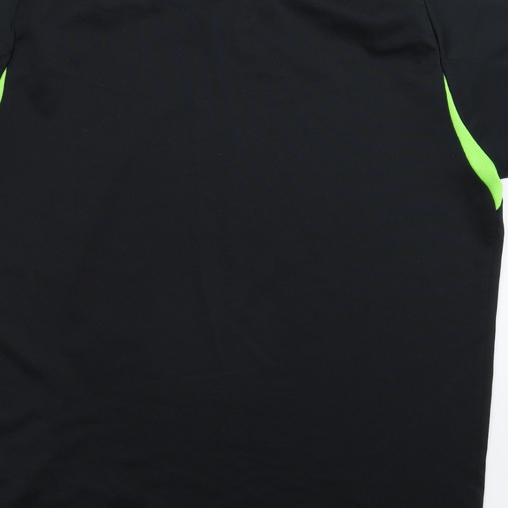 Umbro Mens Black   Jersey T-Shirt Size S