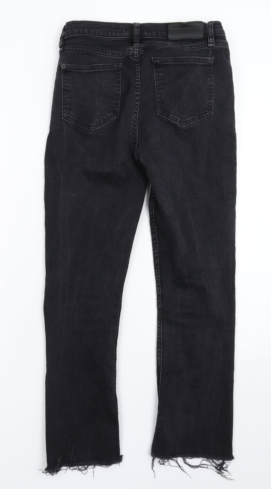 Mango Womens Black  Denim Skinny Jeans Size 8 L25 in