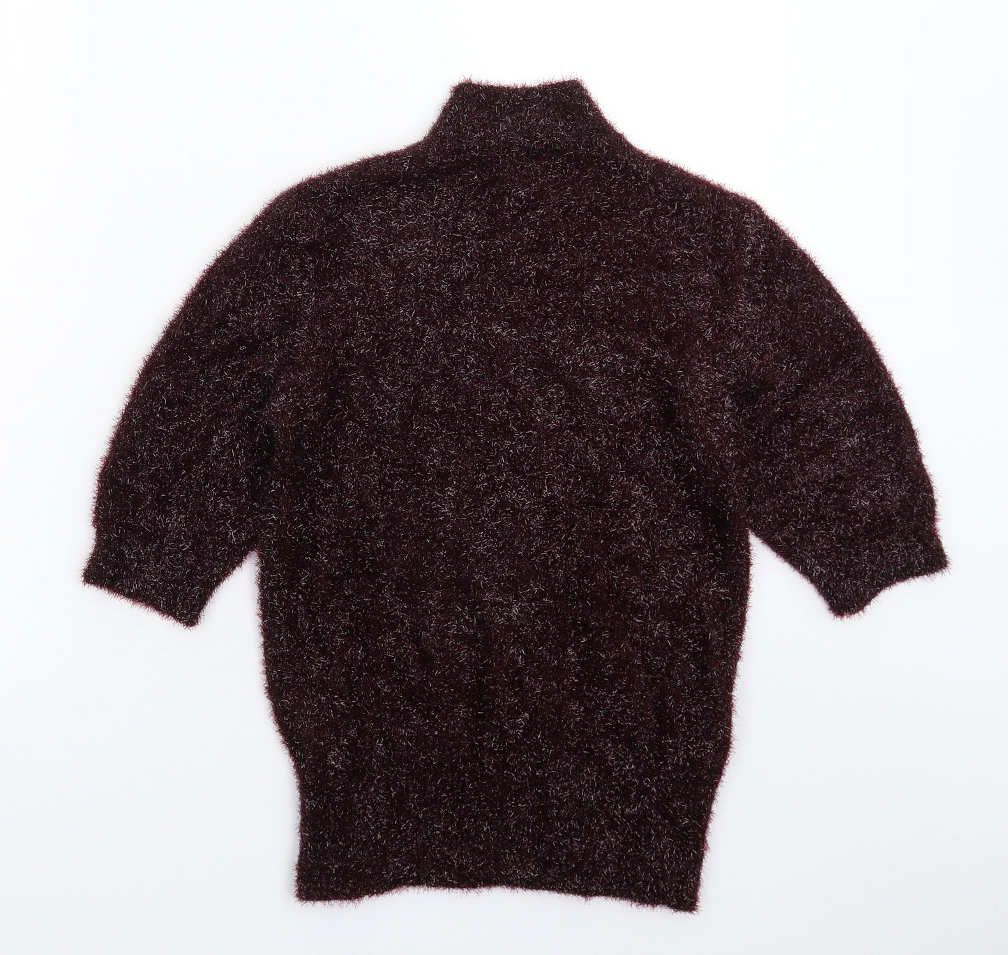 Coast Womens Purple  Knit Pullover Jumper Size XS