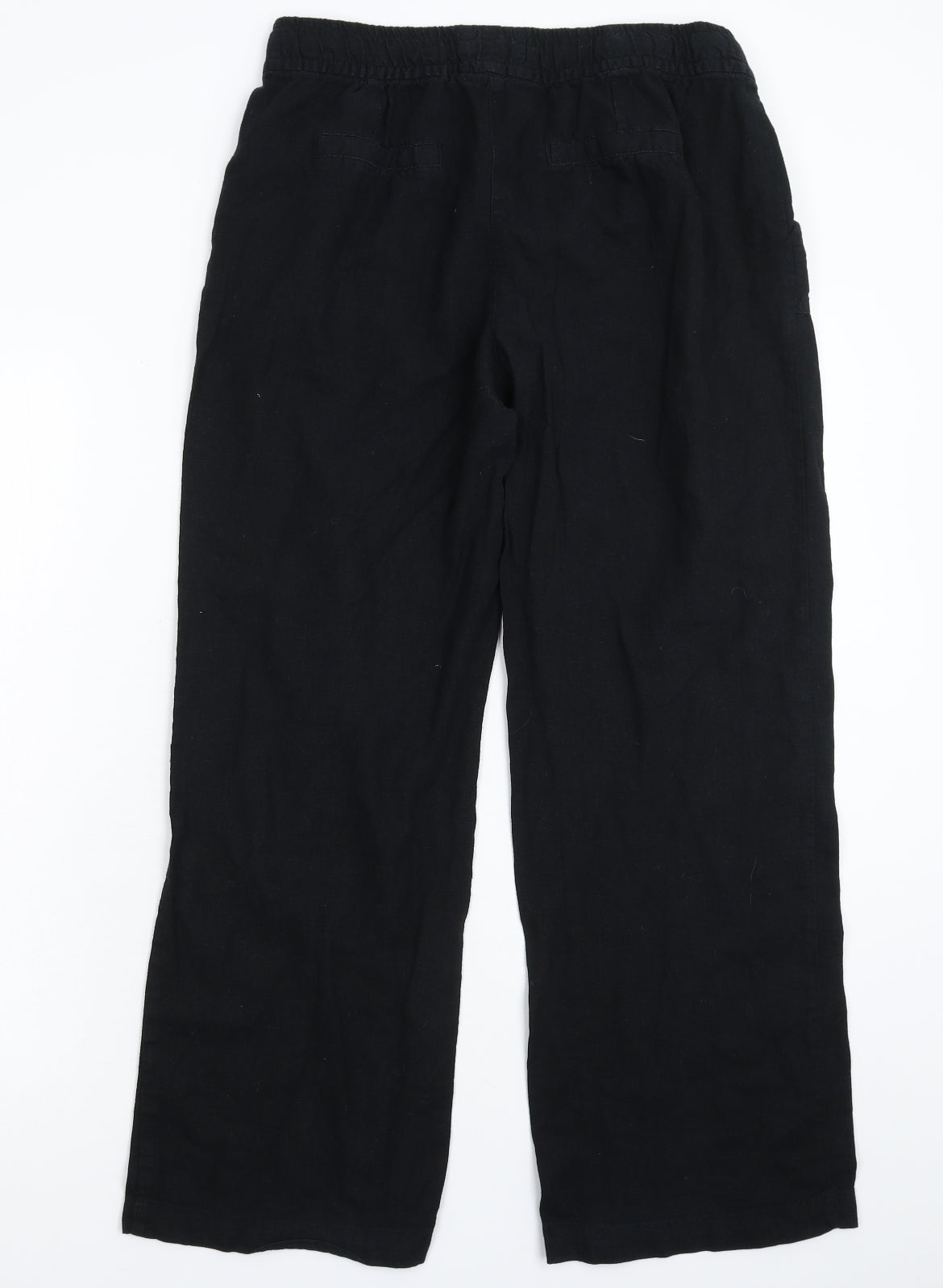George Womens Black   Trousers  Size 12 L27 in