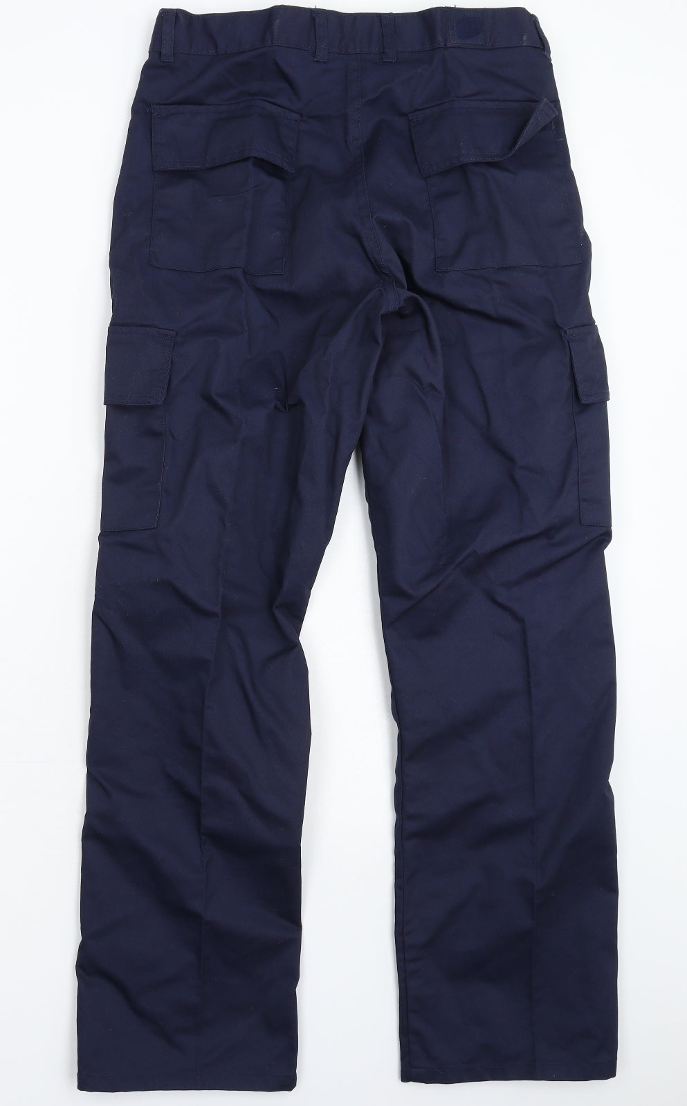 Uneek Mens Blue   Cargo Trousers Size 30 L30 in