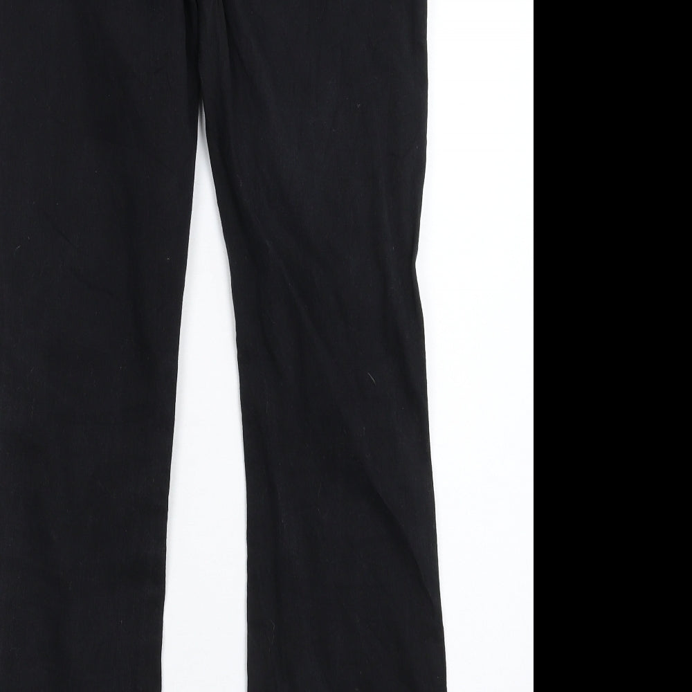 NEXT Womens Black  Denim Bootcut Jeans Size 12 L29 in