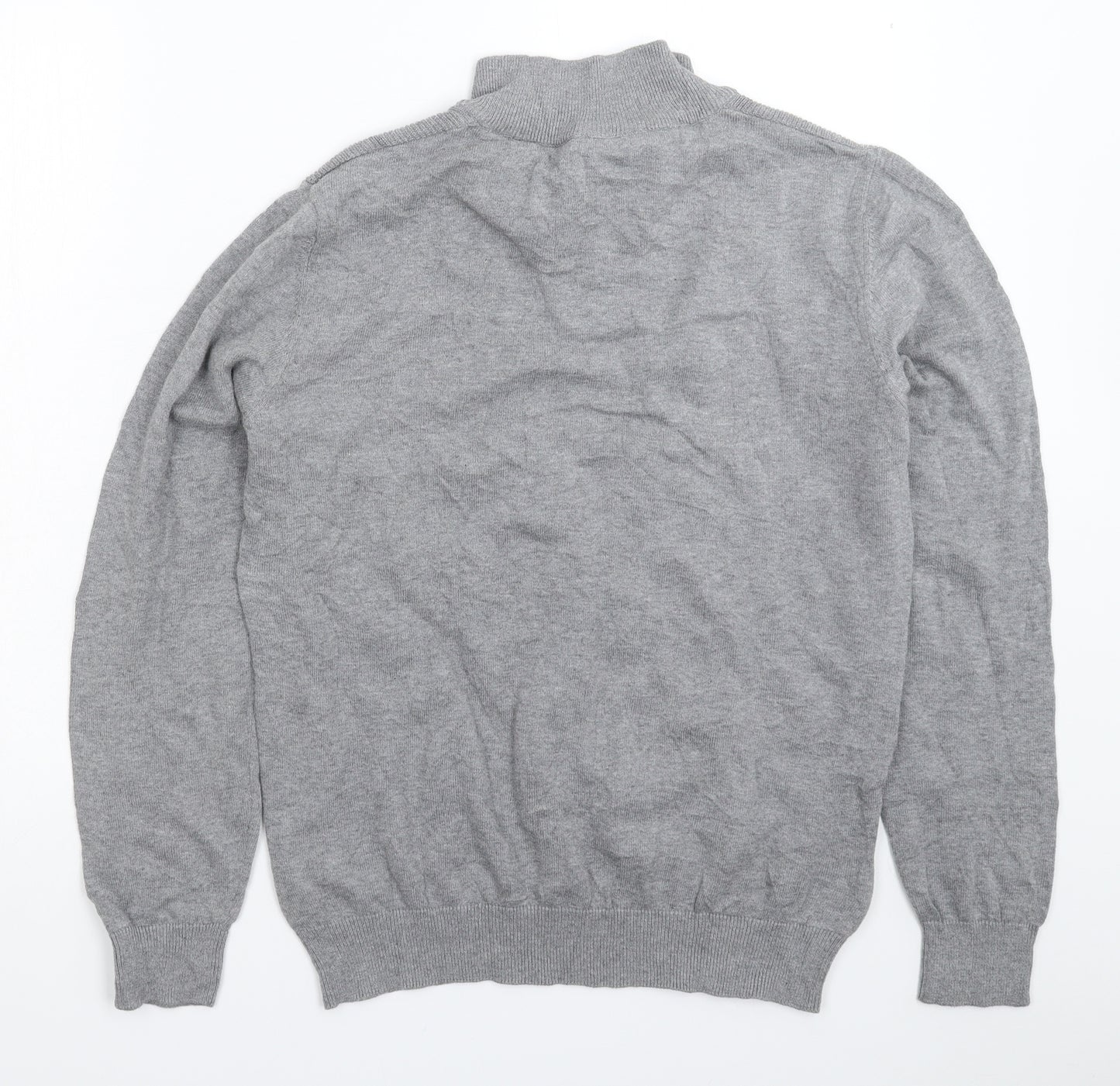 Cedar Wood State Mens Grey  Knit Pullover Jumper Size M