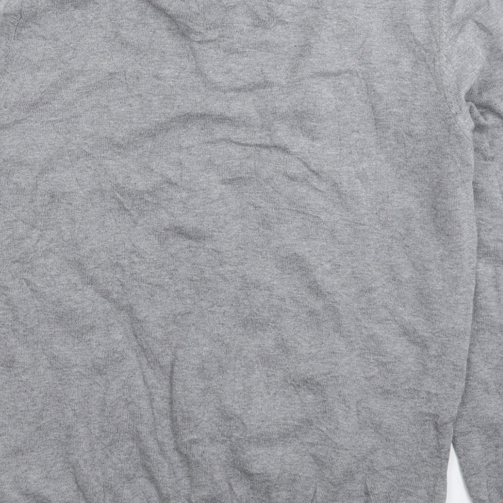 Cedar Wood State Mens Grey  Knit Pullover Jumper Size M