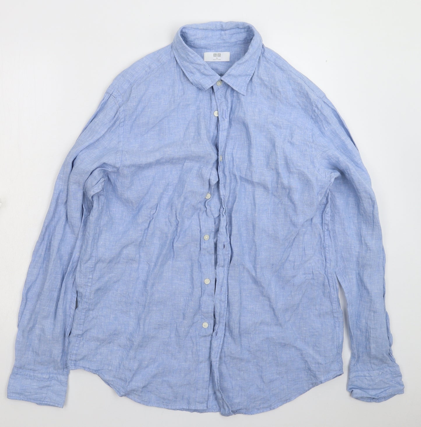 Uniqlo Mens Blue    Button-Up Size XL