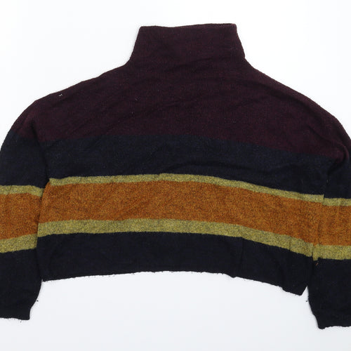 New Look Womens Multicoloured  Knit Pullover Jumper Size M