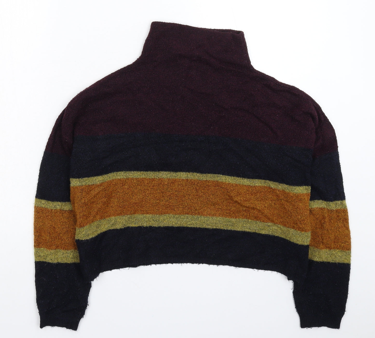 New Look Womens Multicoloured  Knit Pullover Jumper Size M