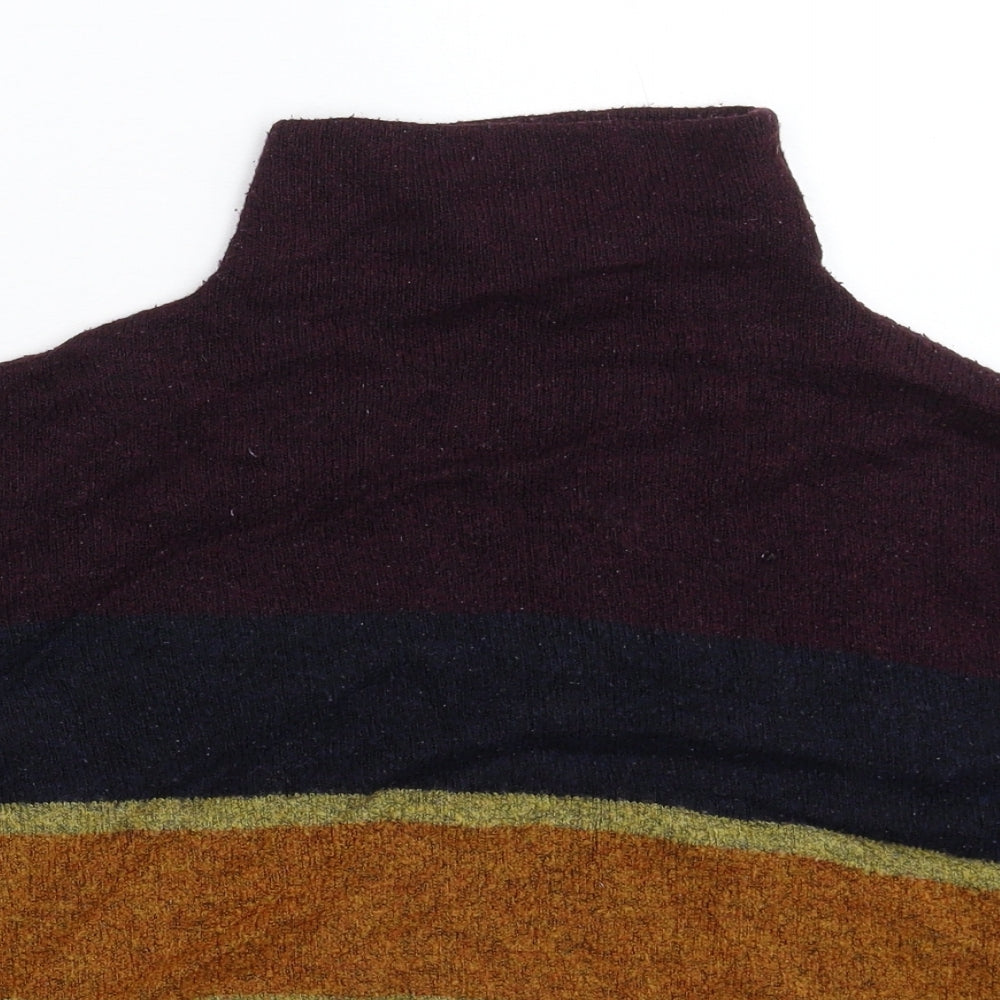 New Look Womens Multicoloured  Knit Pullover Jumper Size M
