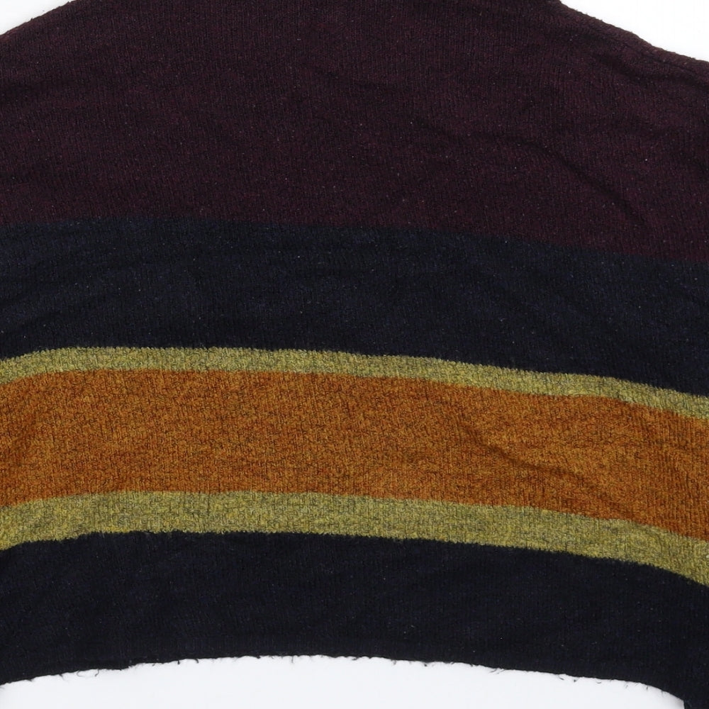 New Look Womens Multicoloured  Knit Pullover Jumper Size M