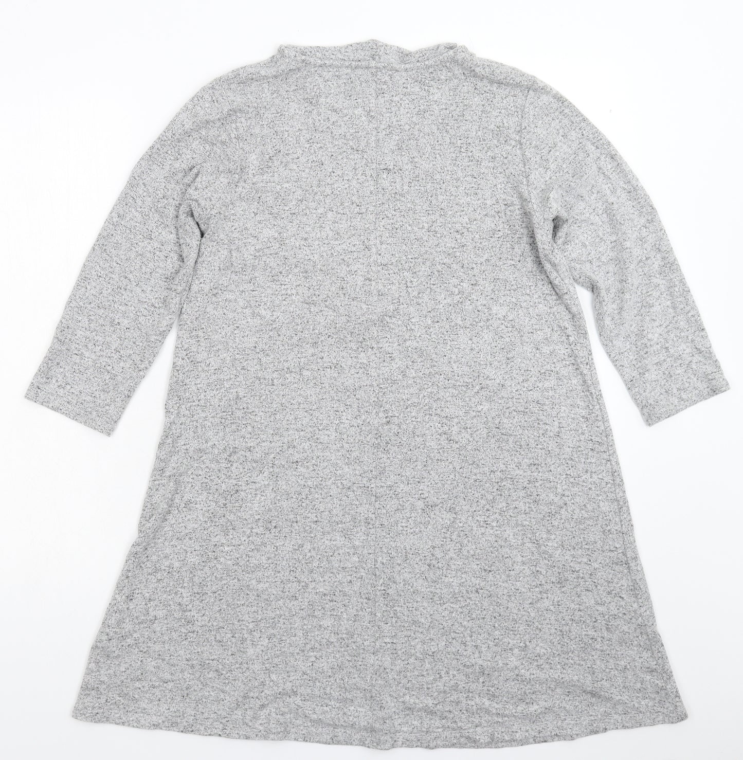 TU Womens Grey  Knit Jumper Dress  Size 12