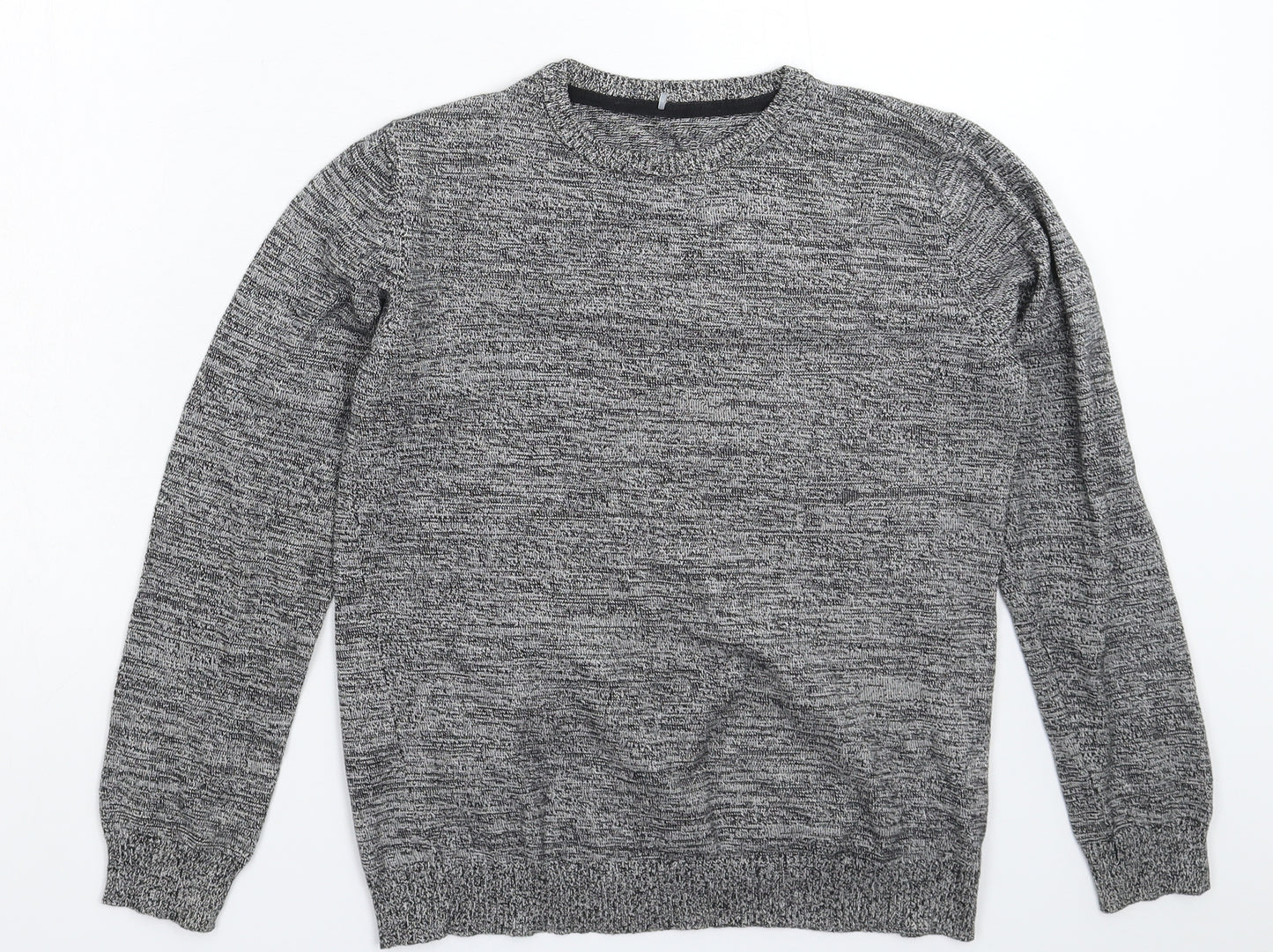 Marks and Spencer Boys Grey  Knit Pullover Jumper Size 11-12 Years