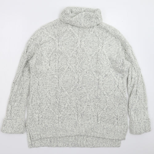 Divided Womens Grey  Knit Pullover Jumper Size M