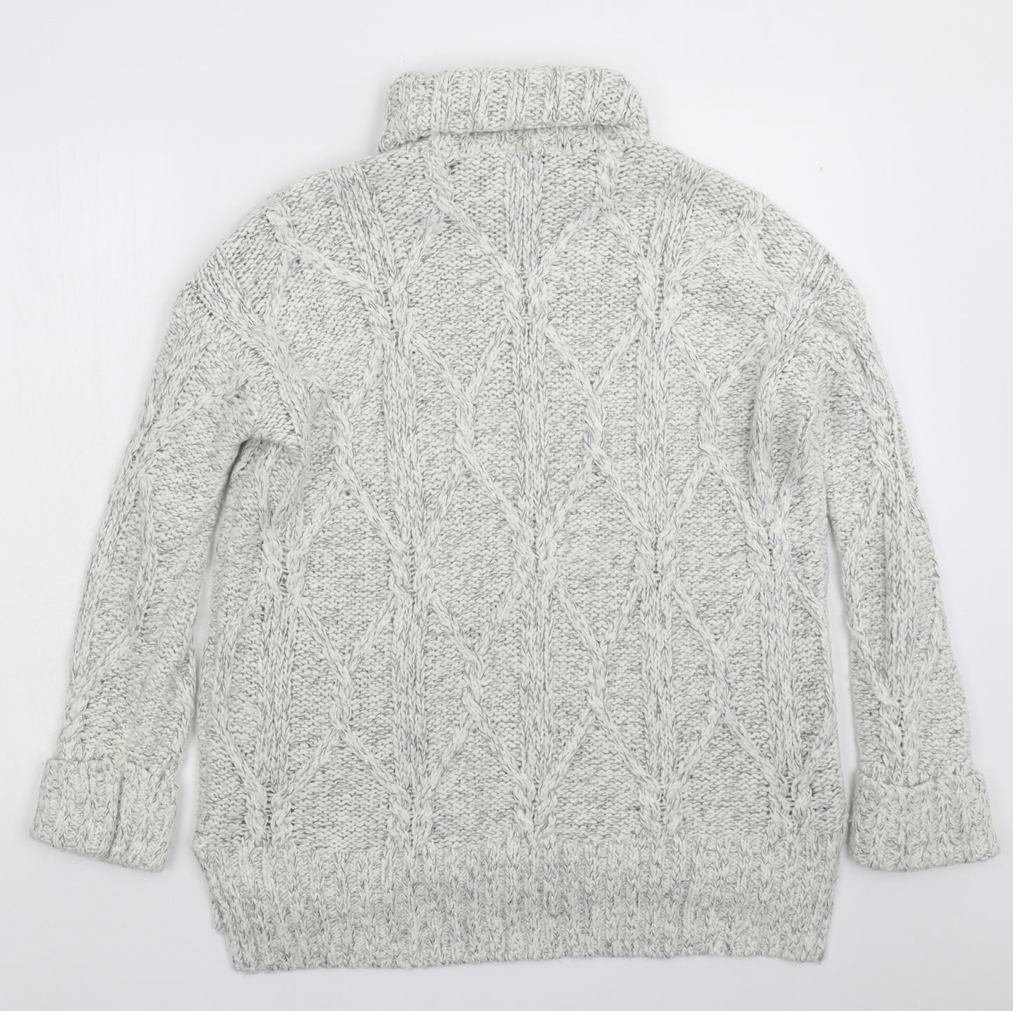 Divided Womens Grey  Knit Pullover Jumper Size M