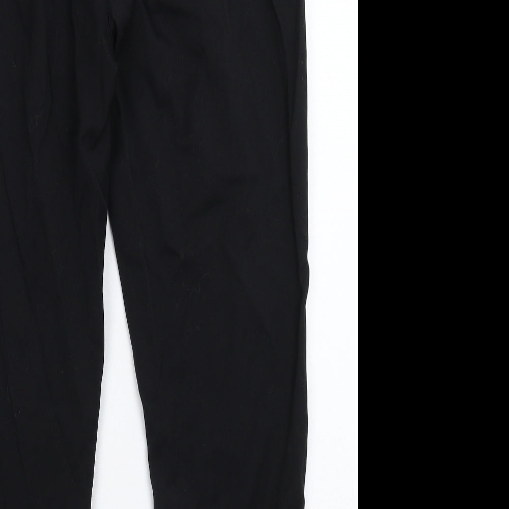 TU Womens Black   Trousers  Size 12 L26 in