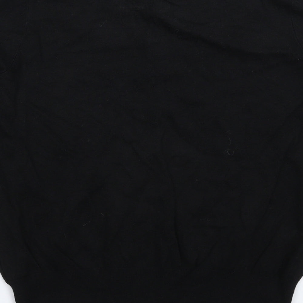 Marks and Spencer Womens Black  Knit Cardigan Jumper Size 12