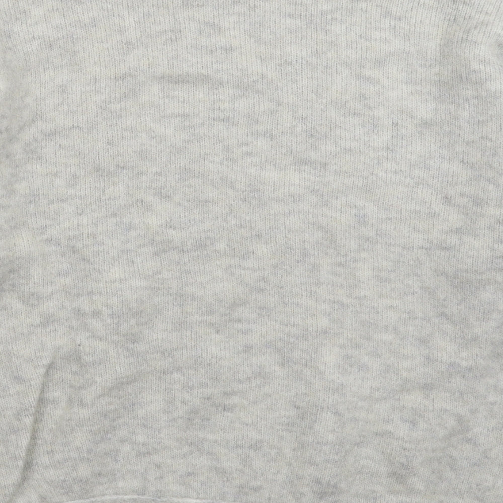 H&M Womens Grey  Knit Pullover Jumper Size M  - Oversized