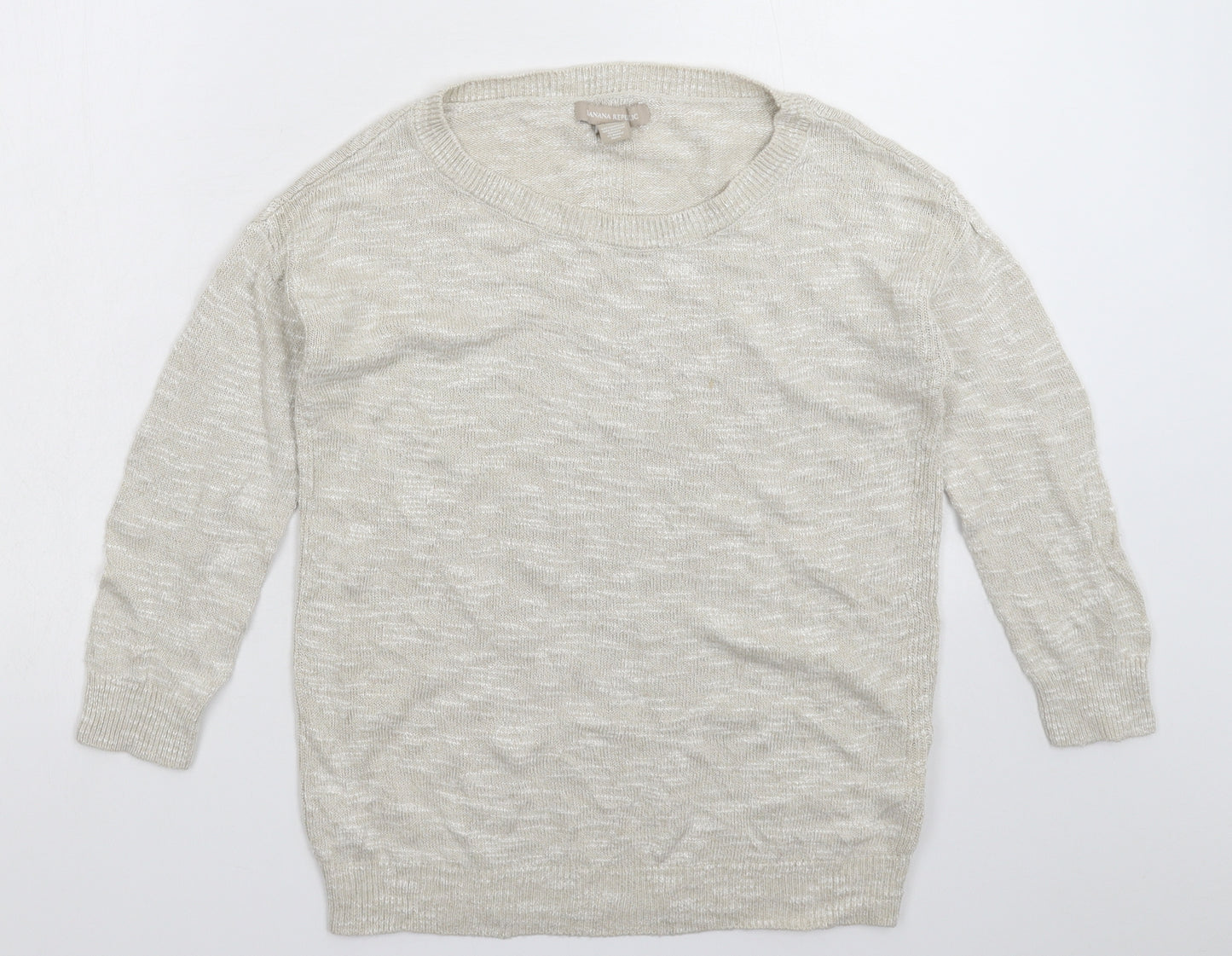 Banana Republic Womens Grey  Knit Pullover Jumper Size S