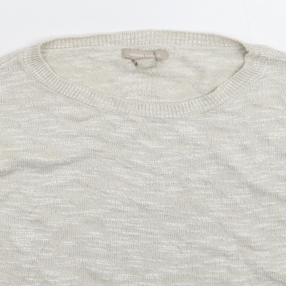 Banana Republic Womens Grey  Knit Pullover Jumper Size S