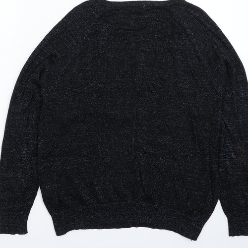 Intuition Womens Blue  Knit Cardigan Jumper Size 18