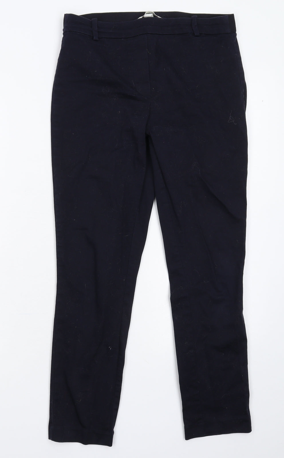 H&M Womens Blue   Trousers  Size 12 L26 in