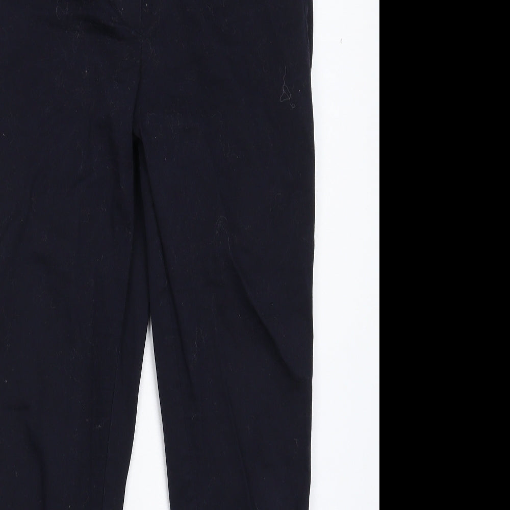 H&M Womens Blue   Trousers  Size 12 L26 in