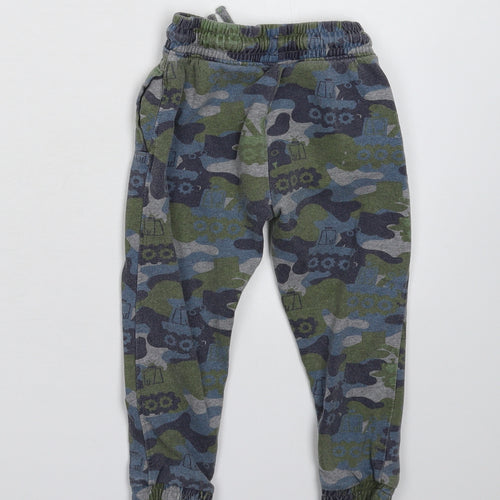 George Boys Multicoloured Camouflage  Jogger Trousers Size 2-3 Years