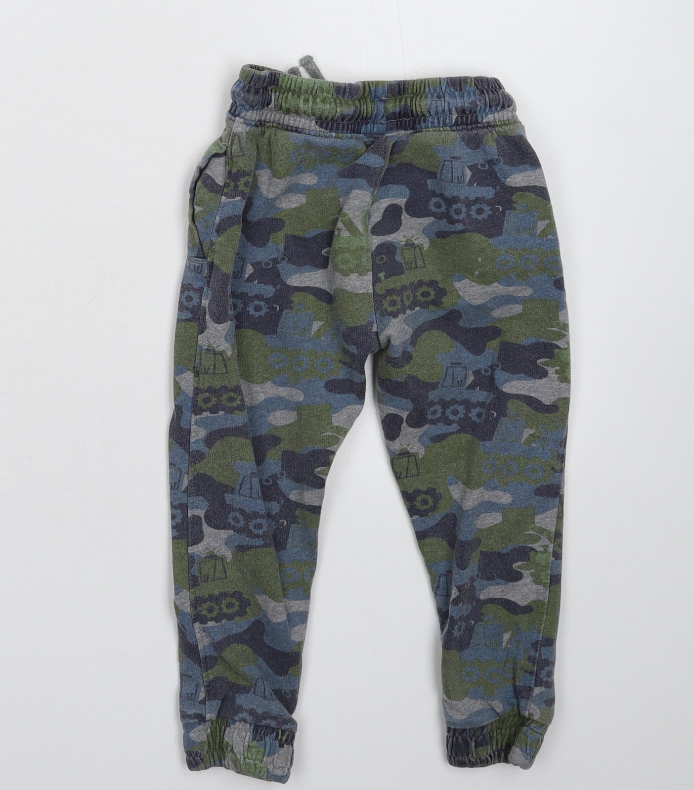 George Boys Multicoloured Camouflage  Jogger Trousers Size 2-3 Years