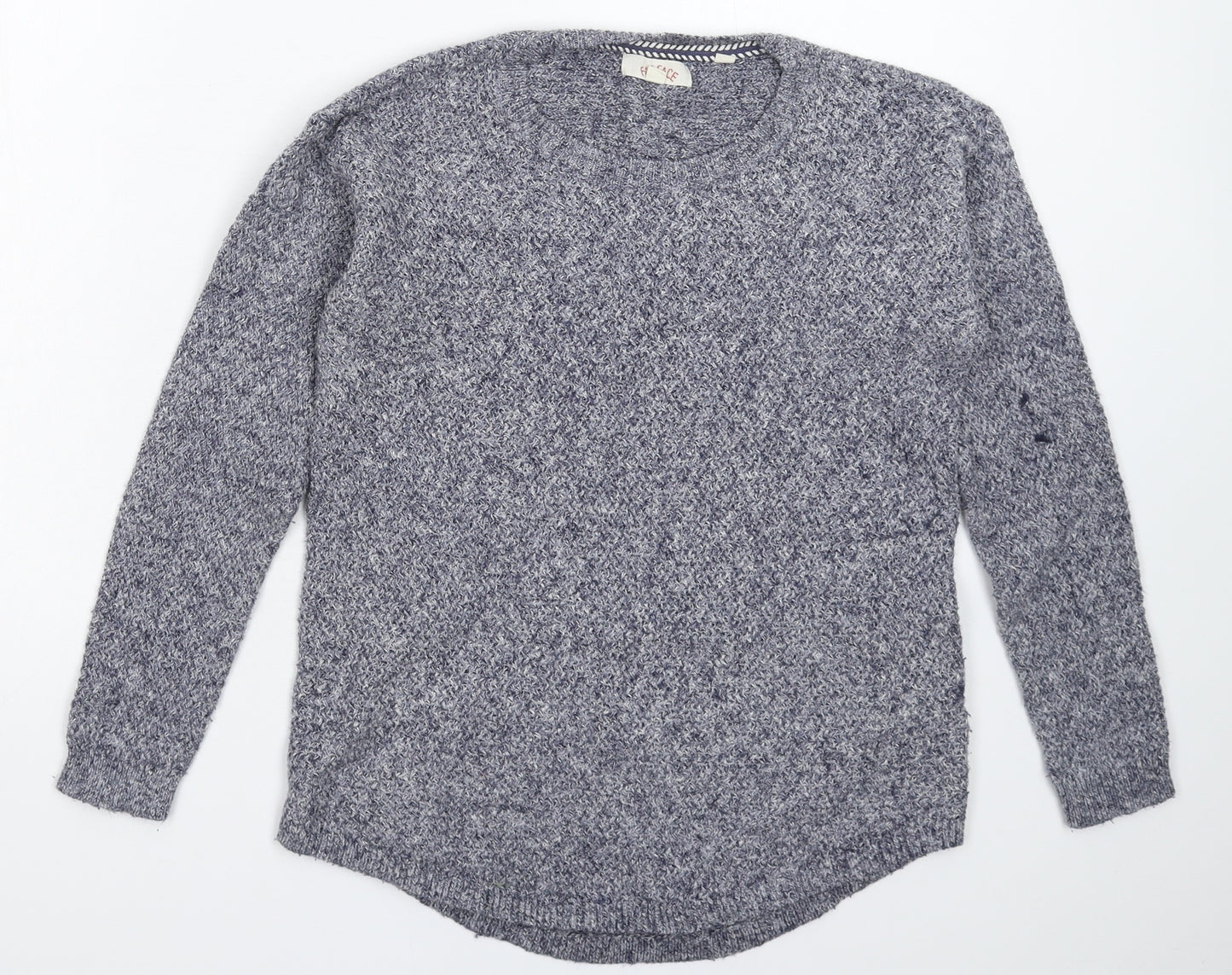 Fat Face Womens Blue  Knit Pullover Jumper Size 6
