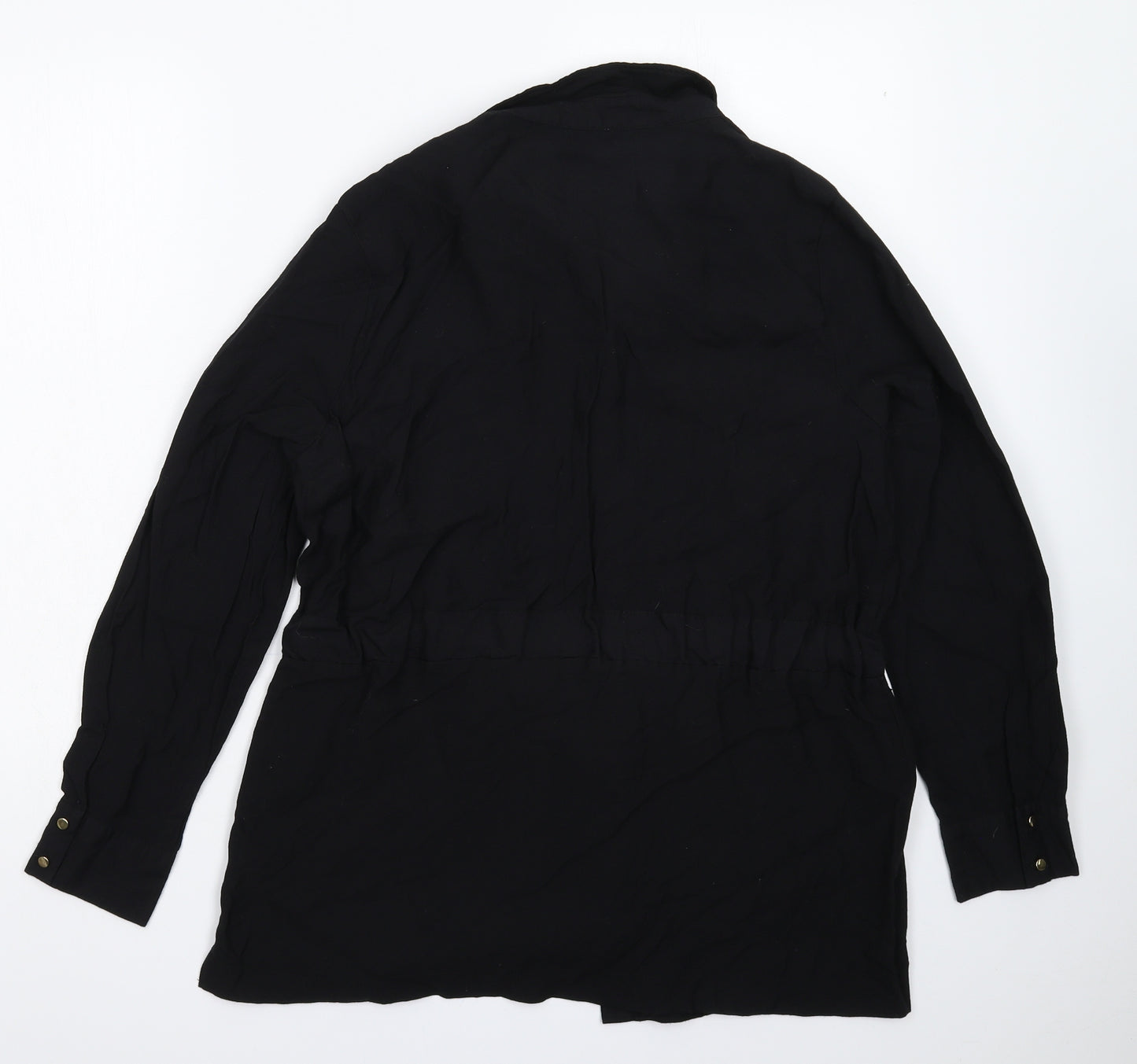 Primark Womens Black   Basic Button-Up Size 18