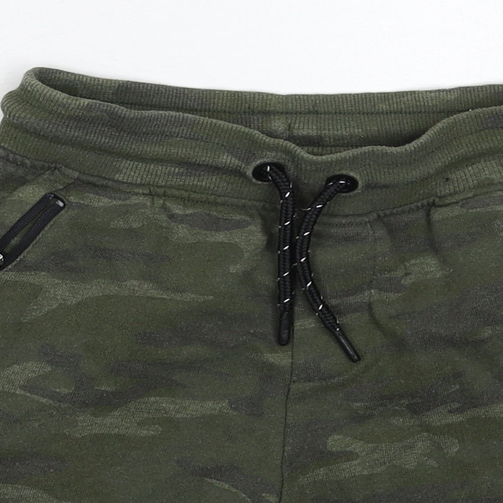 George Boys Multicoloured Camouflage  Sweat Shorts Size 8-9 Years