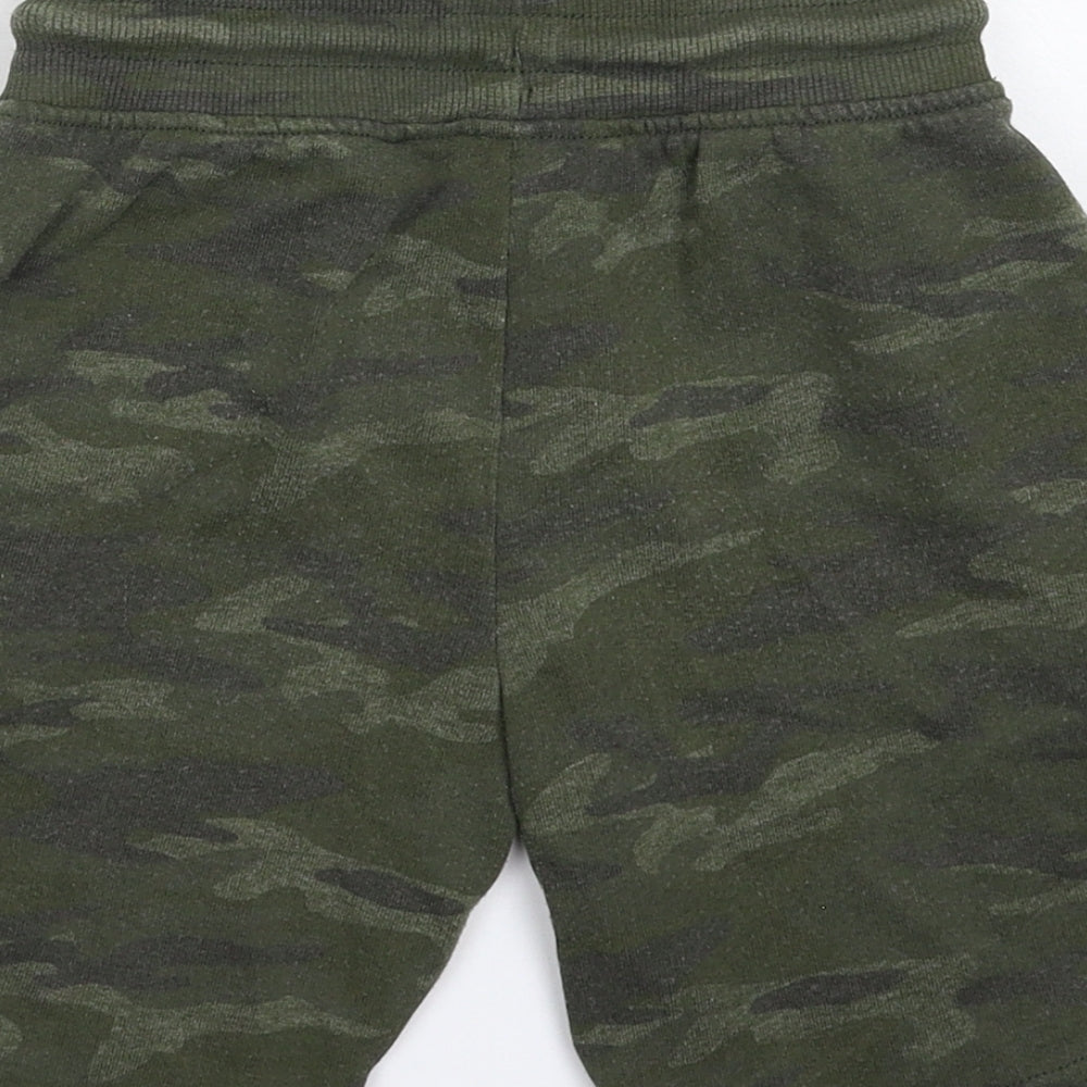 George Boys Multicoloured Camouflage  Sweat Shorts Size 8-9 Years